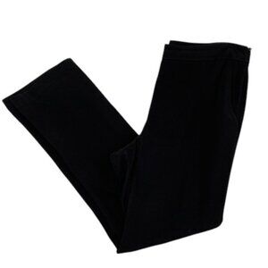 ALEXANDER WANG High Rise Black Crepe Trouser Pants Sz 8